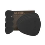 Lind DNA - Geschenkset Curve L, Nupo schwarz (4 Tischsets + 4 Glasuntersetzer)