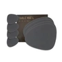 Lind DNA - Geschenkset Curve L, Nupo anthrazit (4 Tischsets + 4 Glasuntersetzer)