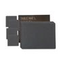 Lind DNA - Geschenkset Square L, Nupo anthrazit (4 Tischsets + 4 Glasuntersetzer)