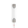 Fatboy - Tjoep LED-Wand und Deckenleuchte 50 cm, hellgrau