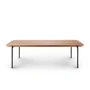 Eva Solo - Savoye Couchtisch H 35 cm, 120 x 50 cm, Eiche natur / schwarz