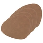Lind DNA - Tischset Curve L, Nupo braun (4er-Set)