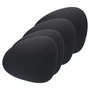 Lind DNA - Tischset Curve L, Bull schwarz (4er-Set)