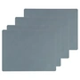Lind DNA - Tischset Square L, 35 x 45 cm, Nupo hellblau (4er-Set)