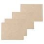 Lind DNA - Tischset Square L, 35 x 45 cm, Nupo sand (4er-Set)