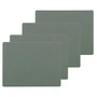 Lind DNA - Tischset Square L, 35 x 45 cm, Nupo pastellgrün (4er-Set)