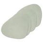 Lind DNA - Tischset Curve L, Nupo olivgrün (4er-Set)
