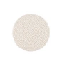 myfelt - Linéa Sitzauflage Ø 36 cm, naturweiß
