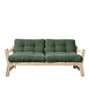 Karup Design - Step Sofa, Kiefer natur / olivgrün