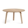 HAY - Bella Couchtisch, Ø 60 cm / H 32 cm, Eiche matt lackiert