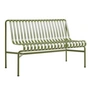 HAY - Palissade Dining Bench ohne Armlehnen, olive