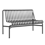 HAY - Palissade Dining Bench ohne Armlehnen, anthrazit