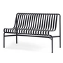 HAY - Palissade Dining Bench ohne Armlehnen, anthrazit
