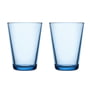 Iittala - Kartio Trinkglas 40 cl, aqua (2er-Set)