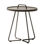 Cane-line - On-the-move Beistelltisch Outdoor, Ø 52 x H 60 cm, taupe