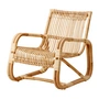 Cane-line - Curve Loungesessel Indoor, natur