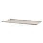 String - Metallboden mit niedriger Kante, 78 x 30 cm, beige
