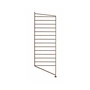 String - Bodenleiter für String Regal 85 x 30 cm, braun