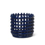ferm Living - Keramik Korb, klein, blau