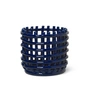 Ferm Living - Keramik Korb, klein, blau