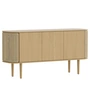 Umage - Treasures Sideboard mit 3 Türen, Eiche / Wiener Geflecht