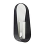 Gejst - Glim Candle Wandspiegel, 12 x 28 cm, schwarz