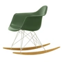 Vitra - Eames Plastic Armchair RAR RE, Ahorn gelblich / weiß / forest