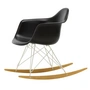 Vitra - Eames Plastic Armchair RAR RE, Ahorn gelblich / weiß / tiefschwarz