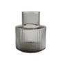 Collection - Ripple Vase Ø 17 x H 21 cm, grau