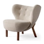 &Tradition - Little Petra VB1 Lounge Chair, Walnuss / Karakorum 003