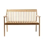 FDB Møbler - M12 Gartenbank 64,5 x 119,7 cm, Teak