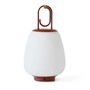 &Tradition - Lucca SC51 Portable Akku LED Outdoor-Leuchte, maroon