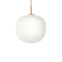 Muuto - Rime Pendelleuchte Ø 45 cm, opal / orange
