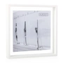 XLBoom - Square Floating Box Bilderrahmen 32 x 32 cm, weiß