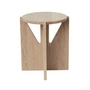 Kristina Dam Studio - Hocker, Ø 36 cm H 42 cm, Eiche