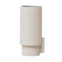 Form & Refine - Alcoa Vase, groß, Ø 9,5 H 21 cm, hellgrau
