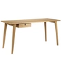 FDB Møbler - C67 Schreibtisch large, 156 x 60 cm, Eiche natur