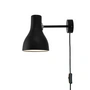 Anglepoise - Type 75 Wandleuchte, jet black (mit Kabel)