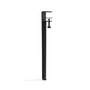 TipToe - Couchtisch- und Bankbein H 43 cm, graphitschwarz