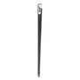 TipToe - Bartischbein H 110 cm, patinierter Stahl