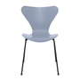 Fritz Hansen - Serie 7 Stuhl, schwarz / Esche lavender blue gefärbt