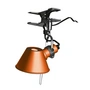 Artemide - Tolomeo Micro Pinza Klemmleuchte, orange