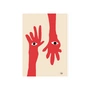 Paper Collective - Hamsa Hands Poster, 50 x 70 cm