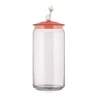Alessi - Miò Behälter für Katzenfutter, rotorange