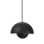 &Tradition - FlowerPot Pendelleuchte VP1, schwarz matt