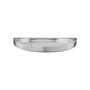 AYTM - Unity Tablett, Halbkreis / small, silber