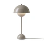 &Tradition - FlowerPot Tischleuchte VP3, grau-beige