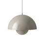 &Tradition - FlowerPot Pendelleuchte VP7, grau-beige