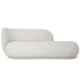 Ferm Living - Rico Chaiselounge, off-white (Bouclé)	