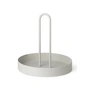 Ferm Living - Grib Tablett, hellgrau